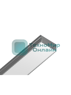 Алюминиевый профиль Ambrella light GP2001AL серебро 2000*20.5*10
