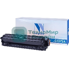 Картридж лазерный NVPrint совместимый HP CE272A Yellow для LJ Color CP5520 (15000k)