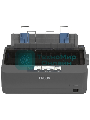 Принтер матричный Epson LX-350 (C11CC24031/C11CC24032), (А4, 357 cps (12 cpi), USB, LPT, COM)