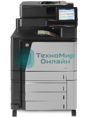 МФУ лазерное HP Color LaserJet Enterprise Flow M880z (A2W75A#B19), A3, цветной, печ. до 46 стр/мин., скан. до 70 стр/мин. (ч/б) 68 стр/мин. (цвет), 1200 x 1200 dpi (печать) 600x600dpi (скан.), USB, RJ-45
