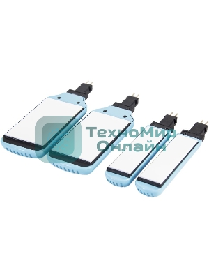 Выпрямитель для волос Galaxy GL 4505 черный/голубой, 27,5/57 мм, 200 °C, 1 режим