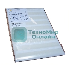 Маркер Lanmaster LAN-MCL-50X25X19 50x25 мм полиолефин (упак: 12 шт) для термопринтеров белый