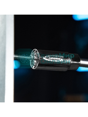 Головка торцевая Gross 13191 многоразмерная CrV 6-21 мм под квадрат 3/8