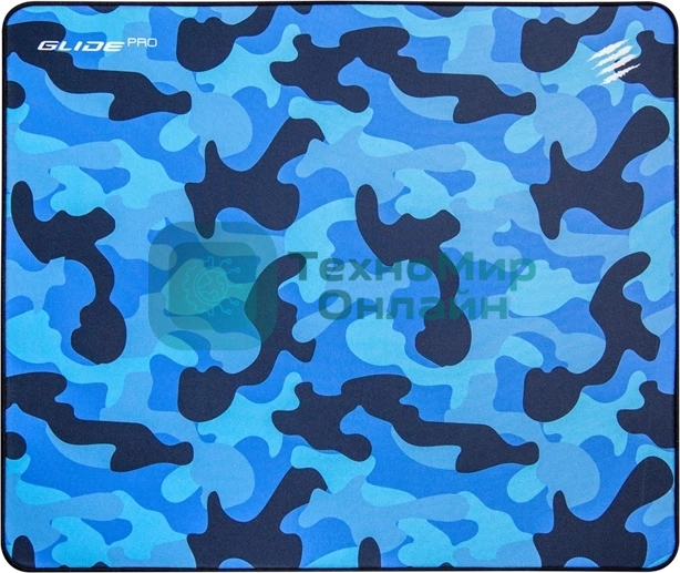Игровой коврик для мыши Mad Catz G.L.I.D.E. PRO синий (480 x 400 x 4 мм, PORON, водоотталкивающая ткань)