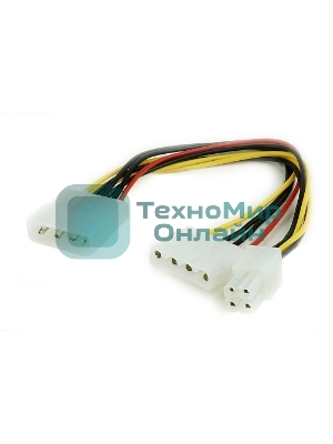 Разветвитель питания Cablexpert CC-PSU-4, Molex->Molex + ATX 4 пин