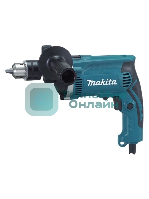 Дрель Makita HP1631K, 710 Вт, сетевая, ударная