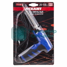 Паяльник-пистолет импульсный Rexant, керам. нагреватель, 25 Вт/130 Вт, 230 В, серия 