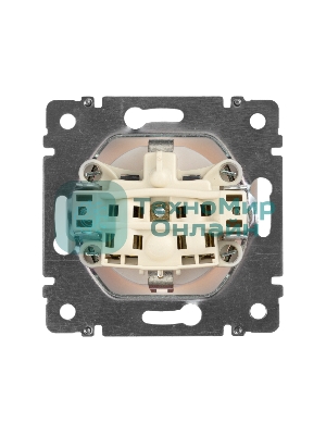 Розетка электрическая Valena с заземлением и шторками (белая) Legrand 774421