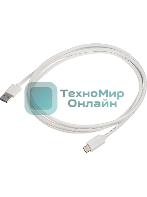 Кабель Buro BHP USB-TPC-1.8W USB 3.0 A(m) USB Type-C (m) 1.8м белый