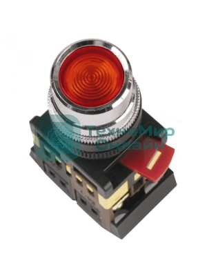 Кнопка ABLFS-22 кр. 1з+1р IEK BBT30-ABLFS-K04