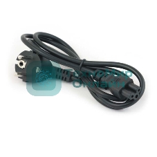 Кабель питания GCR PROF для ноутбука 3.0m, Евровилка угловая - С5, черный, 3*1,0 мм, GCR-54414