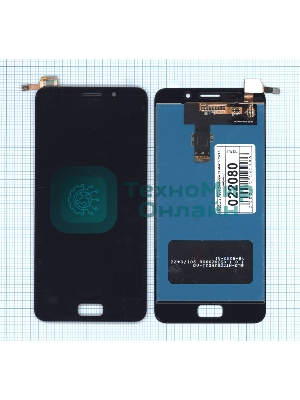 Дисплей для Asus ZenFone 3s Max ZC521TL черный