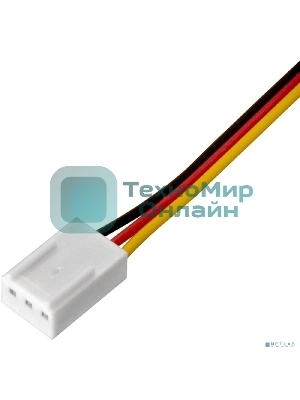 Вентилятор для корпуса ExeGate ExtraSilent ES08015S3P черный, 80 мм, 1600 об/мин, 16.5 дБ, 3 pin