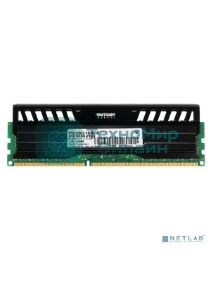 Оперативная память Patriot Viper 3, DDR3, 8GB (1x8 GB), 1600 MHz, CL10, DIMM, радиатор, черный