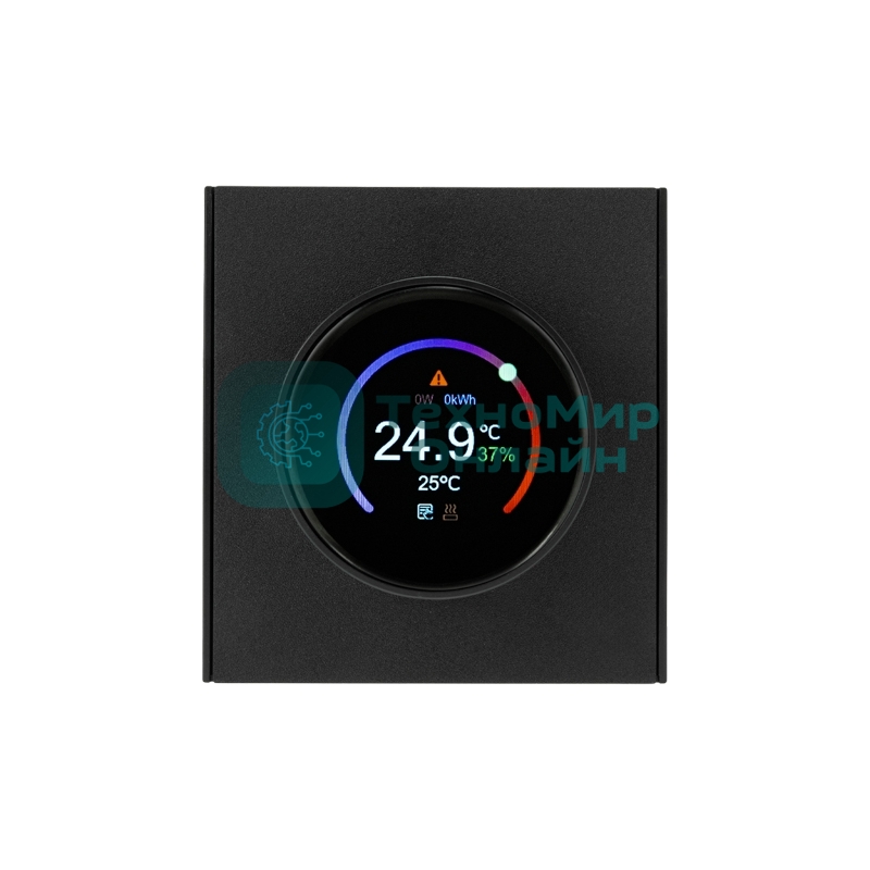 Терморегулятор Kranz KR-78-0728-5 STRONG Wi-Fi с/у антрацит