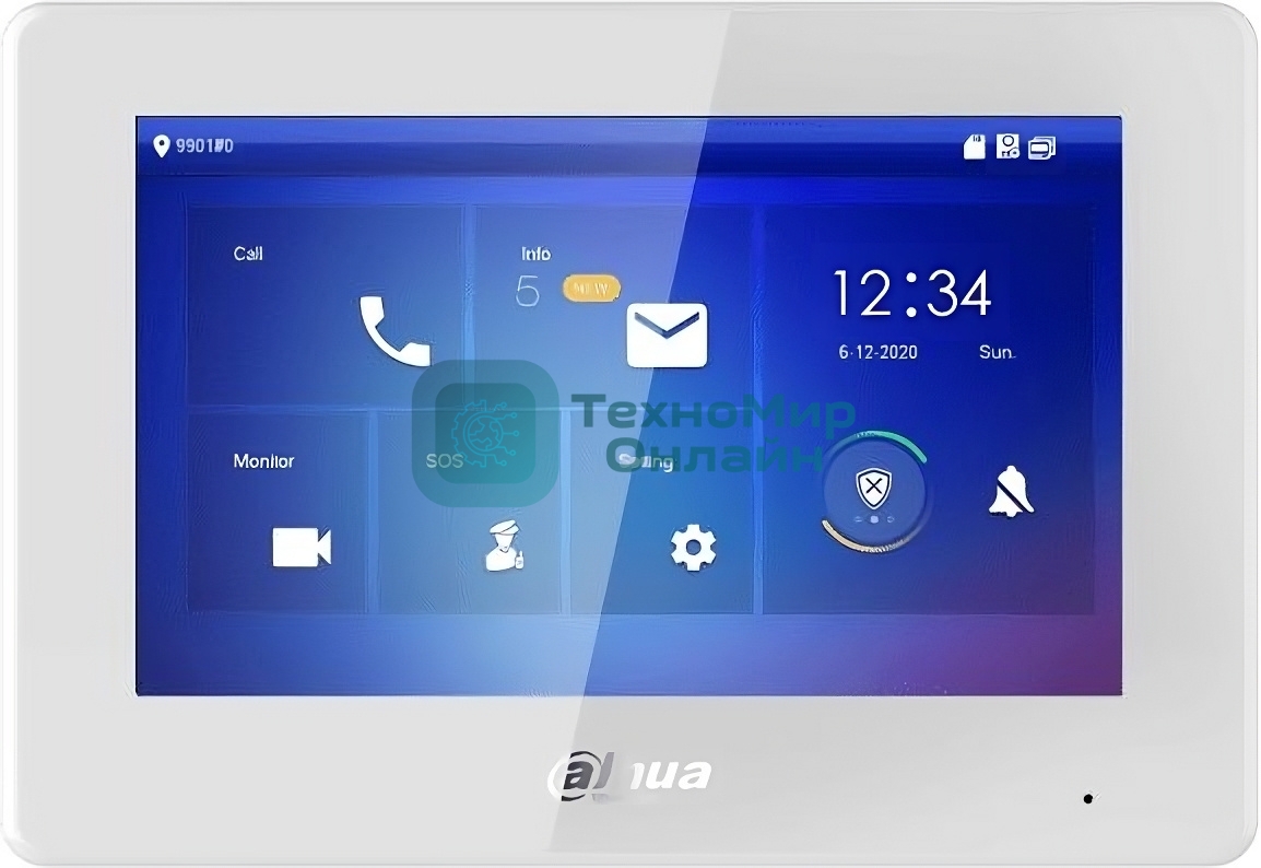 Видеодомофон Dahua DHI-VTH5421HW-W
