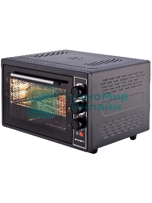 Мини-печь Kraft KF-MO3804RKBL черный Мощность 1500(Вт),Объем 38(Л)