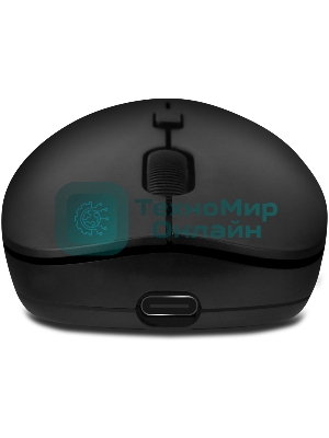Мышь беспроводная SVEN RX-222W черный, 1800 dpi, радиоканал, Bluetooth, USB, кнопки - 4