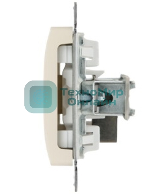 Механизм розетки TV 1-м СП Glossa 1DB беж. SchE GSL000291