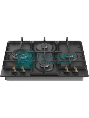 Газовая варочная панель Gorenje GW6D42CLB черный