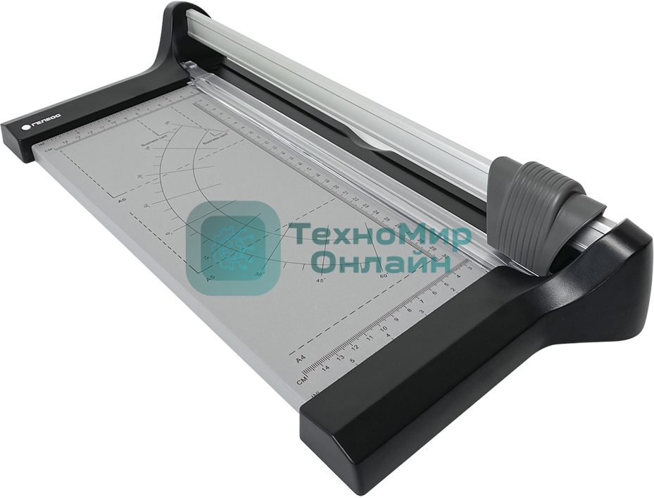 Резак роликовый ГЕЛЕОС РР A4-1, А4, 13-15 листов (70г/м2), прижим механич. корпус металл