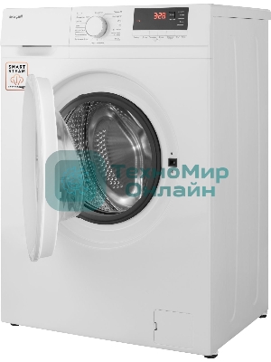 Стиральная машина Weissgauff WM 46106 Steam белый, загрузка фронтальная 6 кг, 1000 об/мин, класс: А+