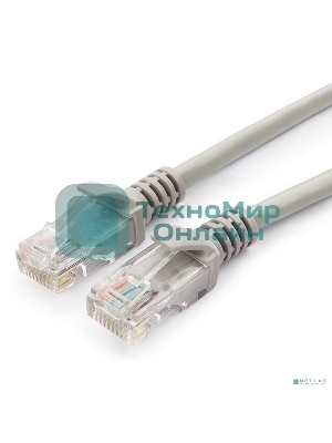 Патч-корд медный UTP Cablexpert PP10-7.5M cat.5, 7.5м, литой, многожильный, серый
