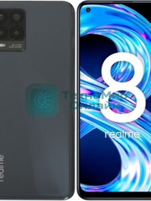 Дисплей для Realme 8 4G в сборе с тачскрином (orig lcd) черный
