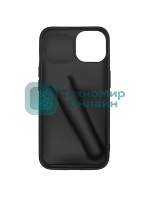 Чехол (клип-кейс) BoraSCO для Apple iPhone 14 черный (70822)