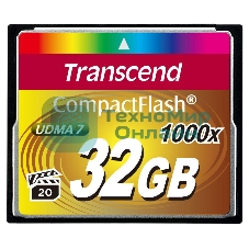 Флеш карта CF 32Gb Transcend TS32GCF1000