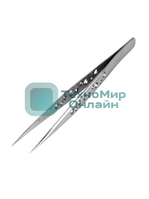 Пинцет прямой, узкий Rexant 140 мм Airy (блистер)