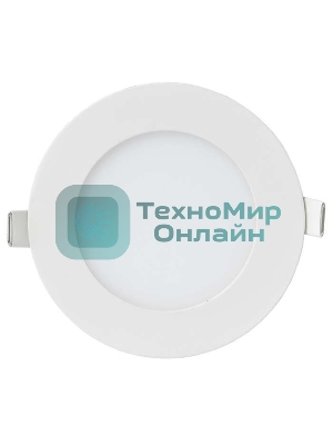 Светильник светодиодный RLP-eco 18Вт 230В 4000К 1080лм 225мм IP40 панель круглая бел. IN HOME 4690612007984
