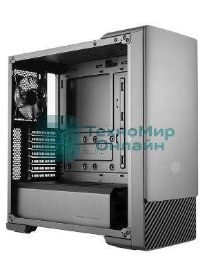 Компьютерный корпус без блока питания Cooler Master Elite 500, 2xUSB3.2, 1x120Fan, w/o PSU, Black, w/o ODD, Window TG left panel, ATX