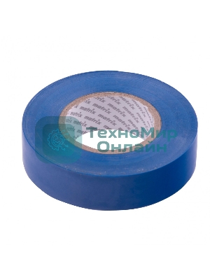 Изолента ПВХ Matrix, 19 мм х 20 м, синяя, 150 мкм