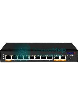 Коммутатор Trassir TR-NS1110-120-8POE неуправляемый