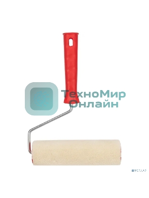 Валик Rexant велюр, ворс 5 мм, ширина ролика 180 мм, Ø 42 мм, бюгель 6 мм