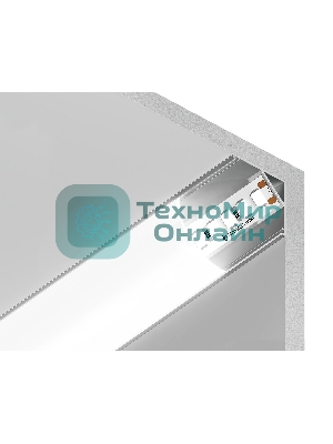 Алюминиевый профиль Ambrella light GP2100AL серебро 2000*15.7*15.7