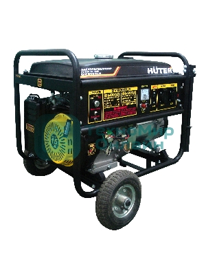Электрогенератор бензиновый Huter DY8000LX, 7 кВт, 81 дБ, 76 кг