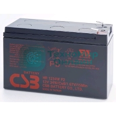 Батарея CSB HR 1234W (12V, 9Ah) клеммы F2