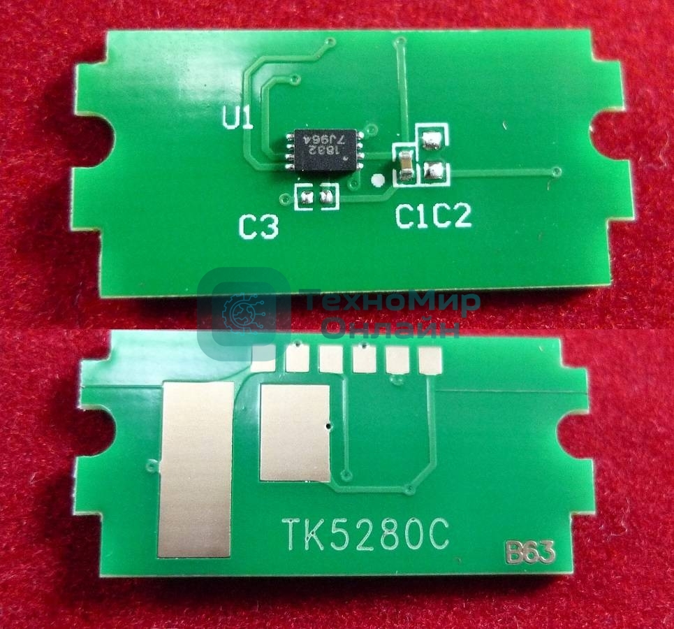 Чип ELP для Kyocera Ecosys P6235cdn/M6235cidn/M6635cidn (TK-5280C) Cyan 11K