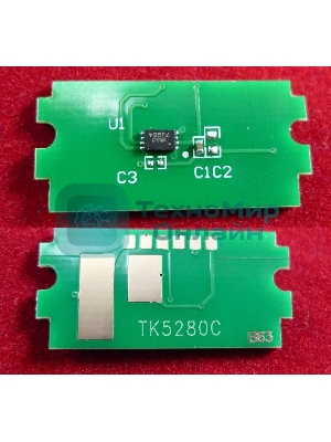 Чип ELP для Kyocera Ecosys P6235cdn/M6235cidn/M6635cidn (TK-5280C) Cyan 11K