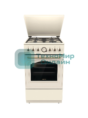 Плита газовая Gorenje GGI5BCLI бежевый, конфорок 4 газовых, духовка 67 л, 50 см x 85 см x 59.4 см