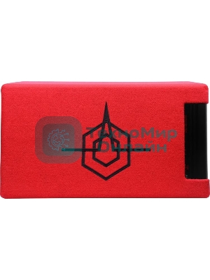 Сабвуфер автомобильный Ural АС-У12А КРАСНЫЙ 300Вт активный (30 см/12