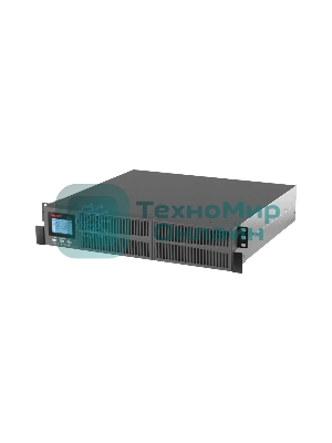 Источник бесперебойного питания ДКС Онлайн серии Small Rackmount, 3000 ВА/2700 Вт, 1/1, 8xIEC C13, EPO, USB, RS-232, RJ45, Rack 2U, 6x9А·ч