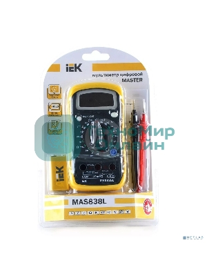 Мультиметр IEK Master MAS838L цифровой