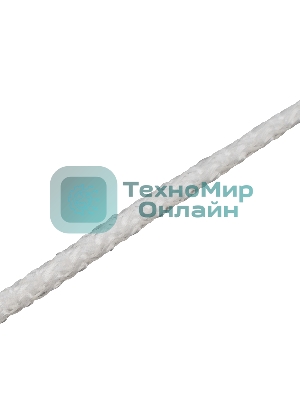Шнур бельевой HomePalisad полипропиленовый с сердечником, 5 мм L 20 м, белый