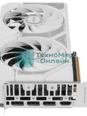 Видеокарта ASUS GeForce RTX 5060 Ti 8G DUAL OC Edition, NVIDIA RTX 5060 Ti, 8 ГБ GDDR7, 128 бит, PCI-e 5.0, 1xHDMI, 3xDP, 2632 МГц