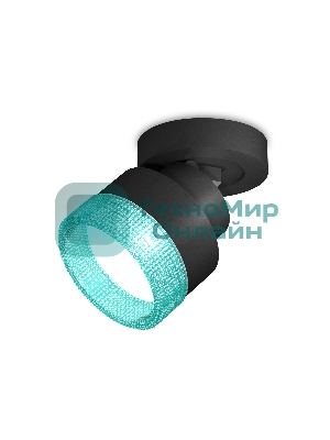 Светильник Ambrella Light XM8102043 SBK/BL черный песок/голубой GX53 (A2229, A2106, C8102, N8488)