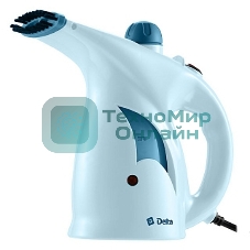 Отпариватель Delta DL-860Р серо-голубой, 800 Вт, 15±5 г/мин, 200 мл