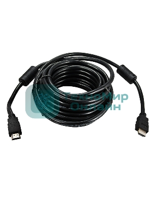 Кабель Rexant HDMI - HDMI 1.4, 20 м, Gold (PVC пакет)